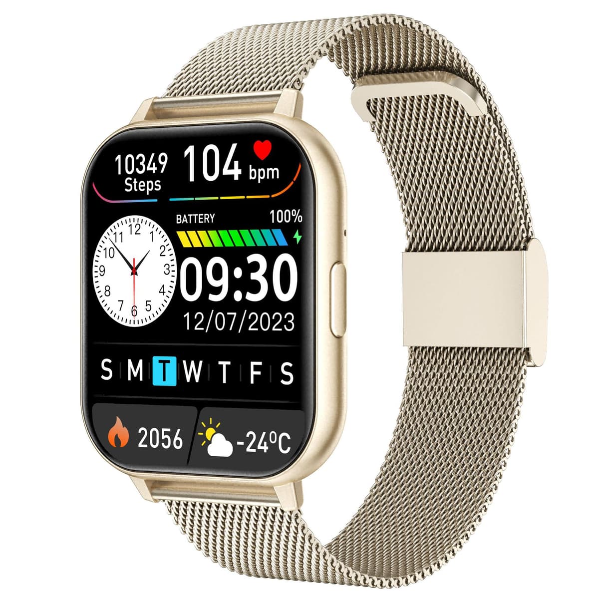 Z81 gold steel belt + tape