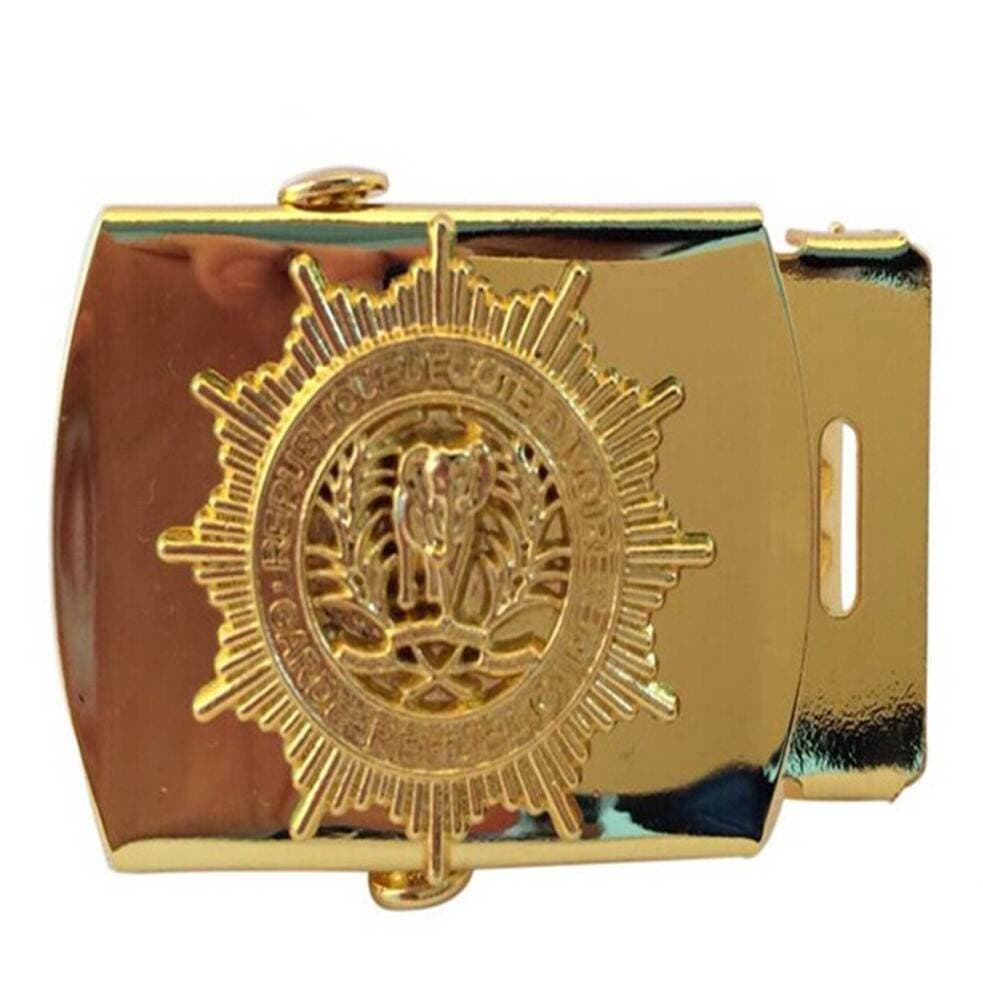 Processing of Customized Belt Buckle Head Brass Electroplated Gold Belt Buckle Head 3D Stereo Pattern Brass Belt Buckle Processing 3