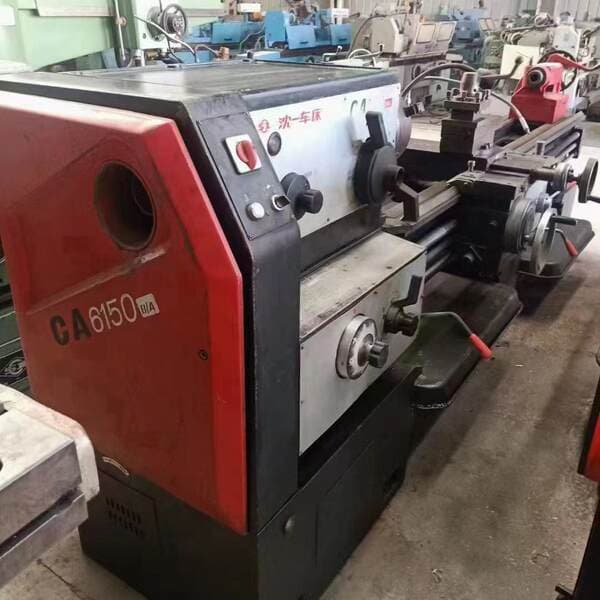 Transfer of Second-Hand Shenyang Ca6150B-Ax 2m Horizontal Lathe, Second-Hand 6150 General-Purpose Lathe in Stock