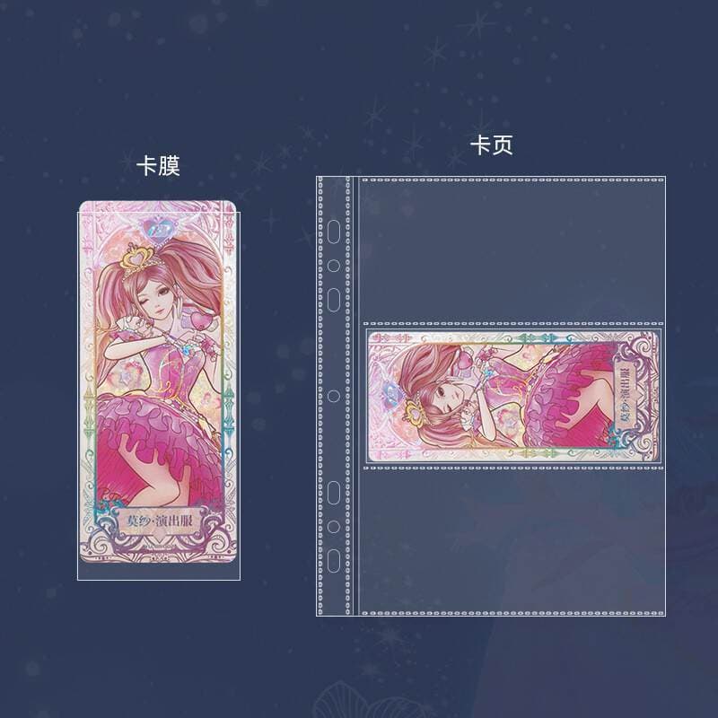 Ringnote Ultra-Transparent Pp Card Pages Ye Luoli Series Loose-Leaf Card Album 2-Slot 6-Slot Card Sleeves Card Storage Inner Pages 3
