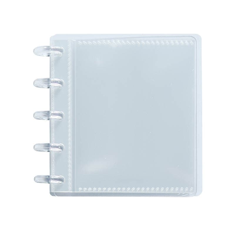 Ringnote Mushroom Buckle Loose-Leaf Card Album Single-Slot Vertical/Horizontal Storage Album for Polaroid/Fujifilm Wide Photo Paper 5