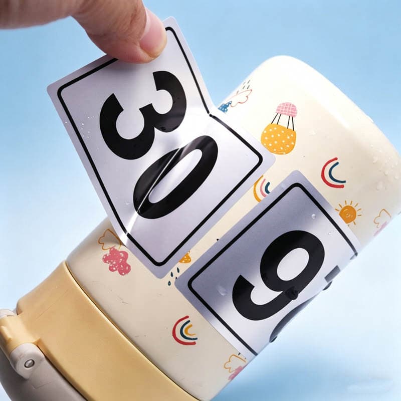 Douyin Kuaishou Live Streaming Label Stickers, Streamer's Changeable Digital Number Stickers, Self-Adhesive Number Sequence Stickers 2