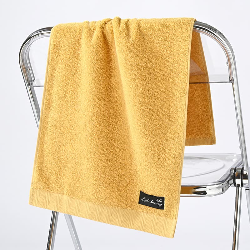 Classic towel yellow