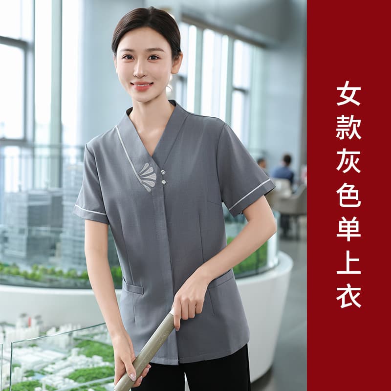 Women's gray single top