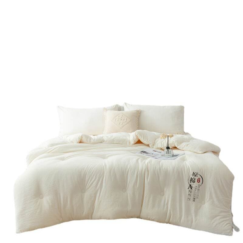 Class A Mother and Child Raw Cotton Soybean Quilt Thickened Winter Quilt Spring and Autumn Quilt Core Dormitory Soybean Fiber Quilt Hotel Quilt Summer Quilt 5