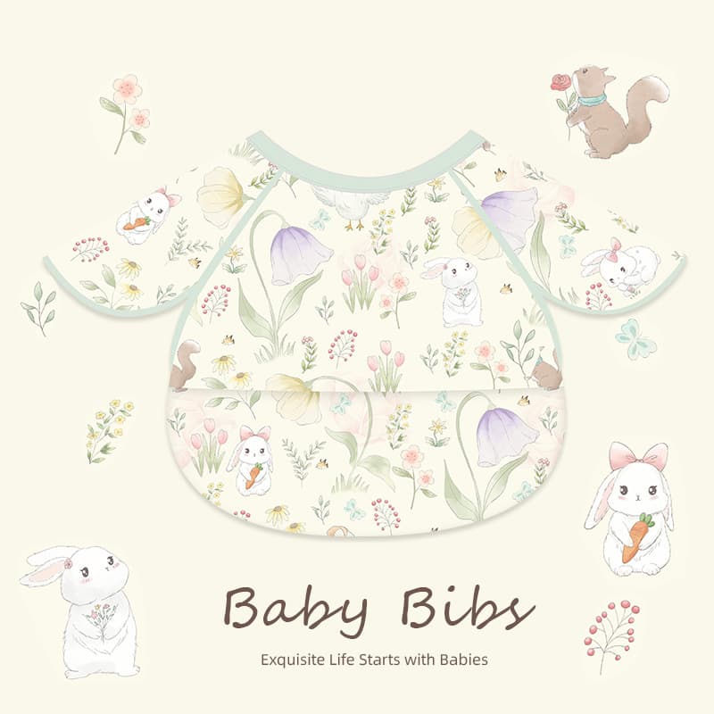 Danish Bib Rabbit Treasure Manor