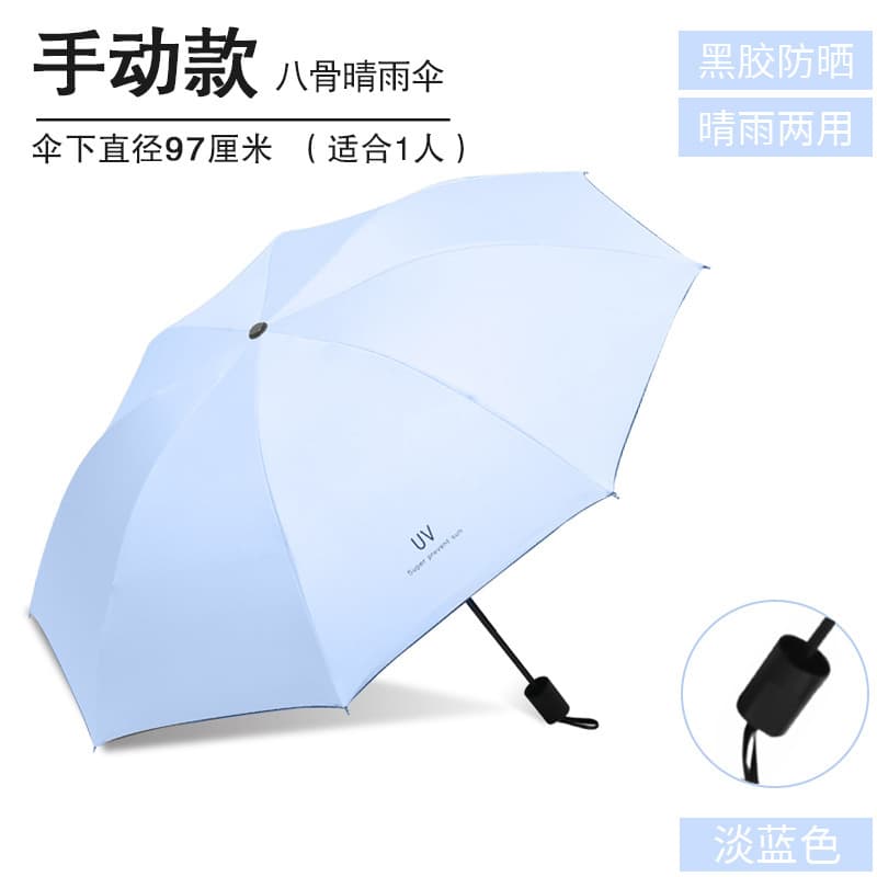 Manual reverse UV-light blue
