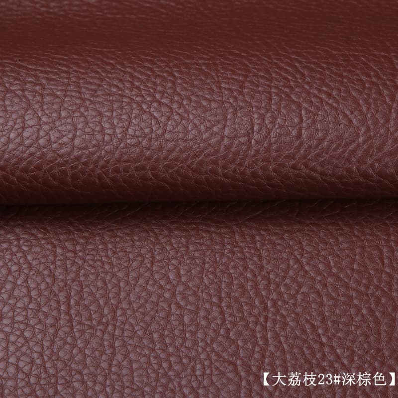 23# dark brown-large litchi pattern -140cm wide