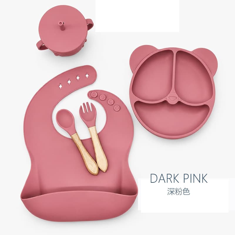 Deep pink [5-piece cup set]