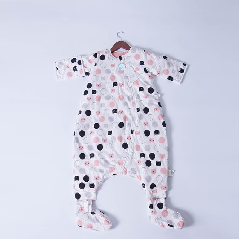 White cat | Detachable split-leg sleeping bag