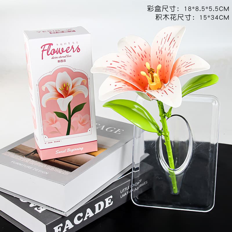 Ys66019 pink lily