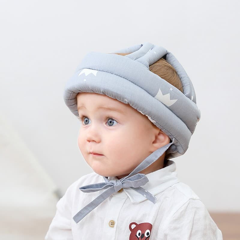 Grey Crown anti-fall cap (breathable mesh)