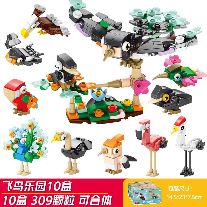 10-in-1 bird paradise (lele brothers 9100)