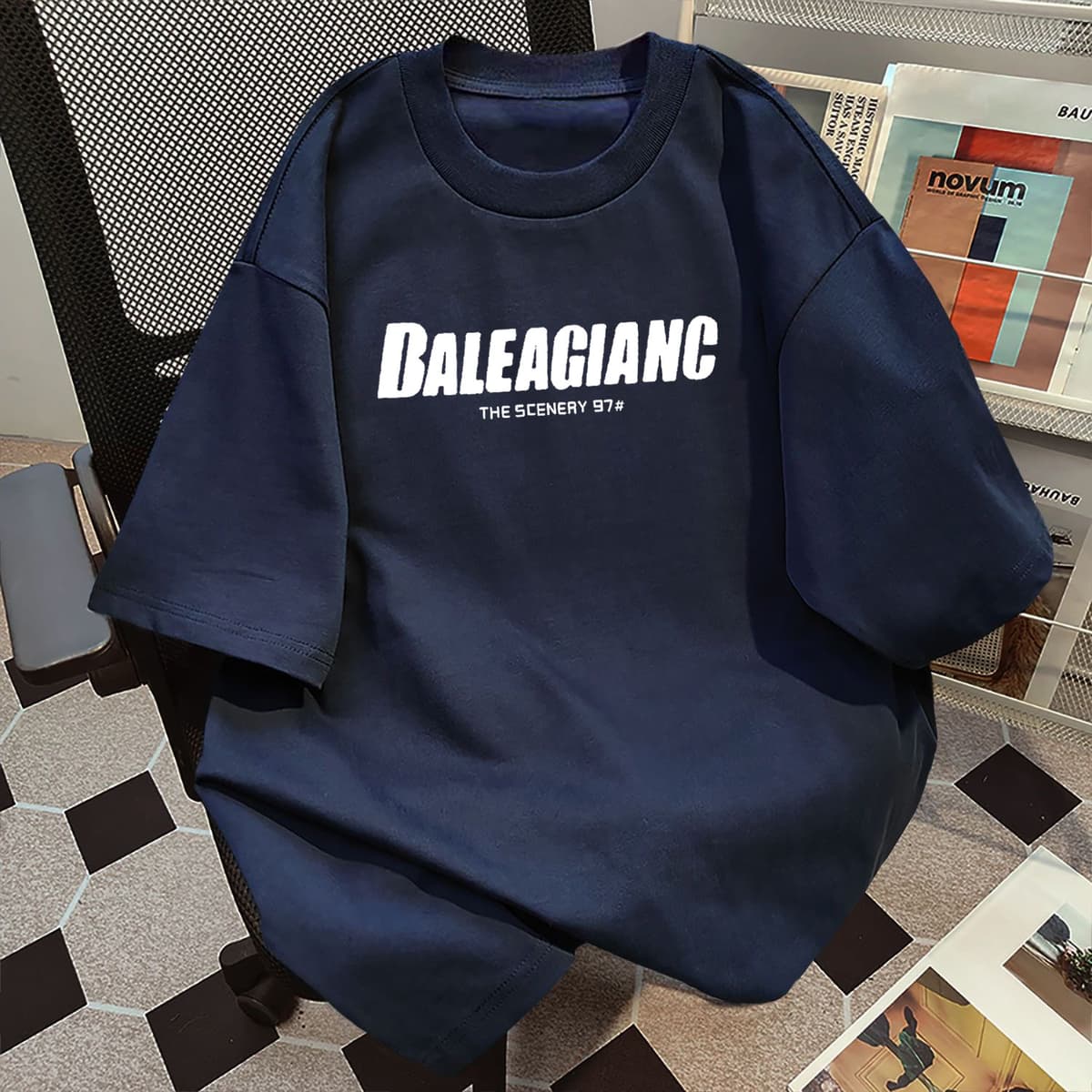 Navy blue [200g pure cotton]