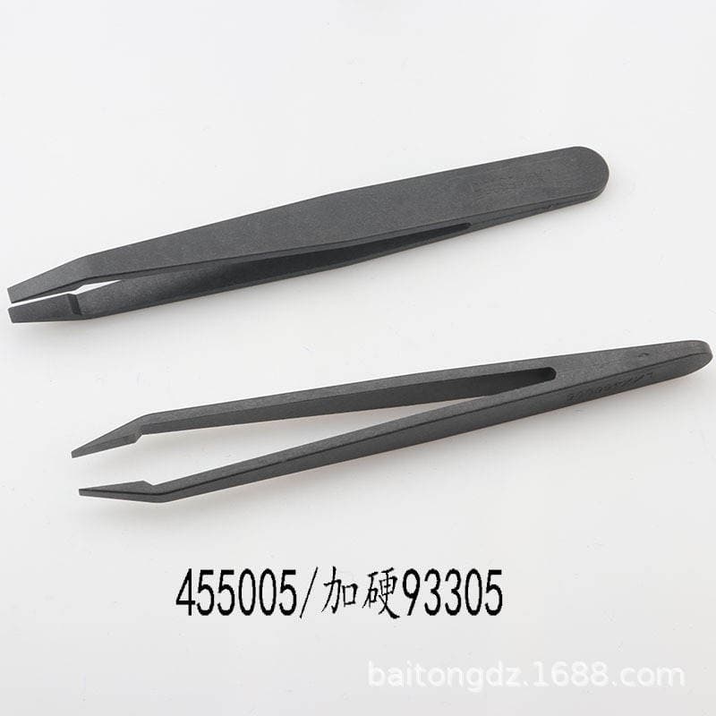 455 001 702 Elastic Carbon Fiber Anti-static Purification Plastic New Material Anti-static Tweezers Plastic Tweezers 3