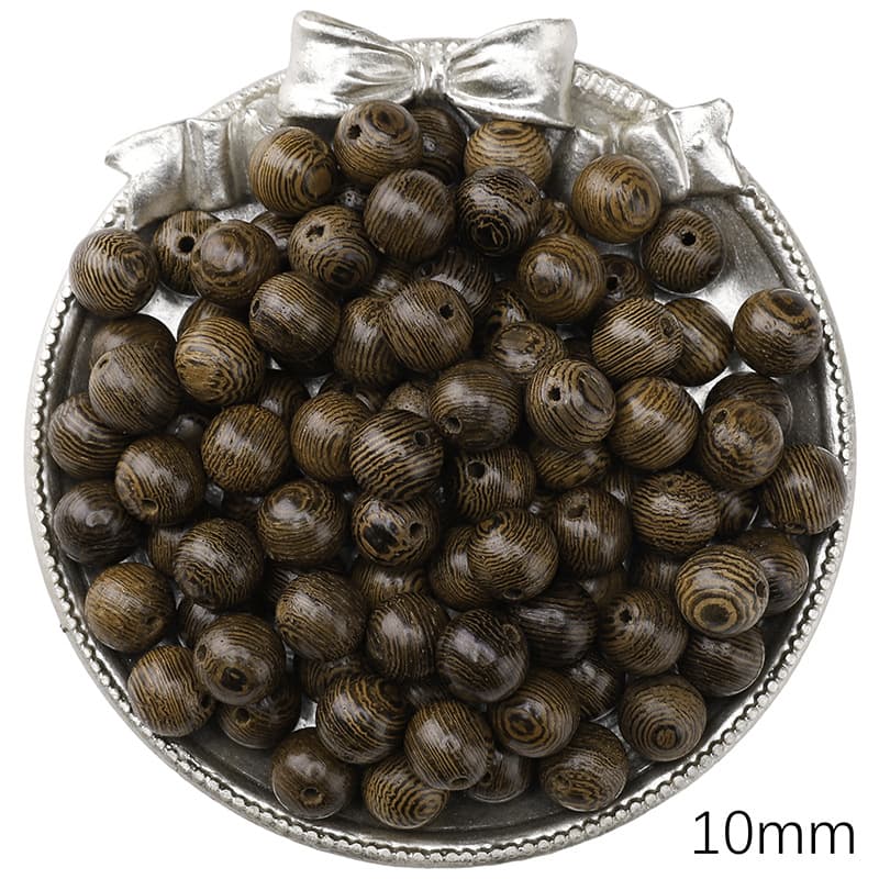 Chicken wing wood beads, 20 pieces/pack