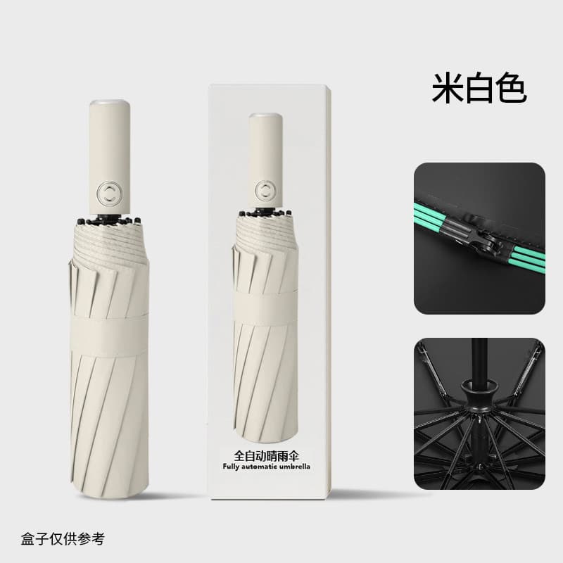 Off-white [new 72-rib reinforced fiberglass frame] full blackout + reinforced ribs