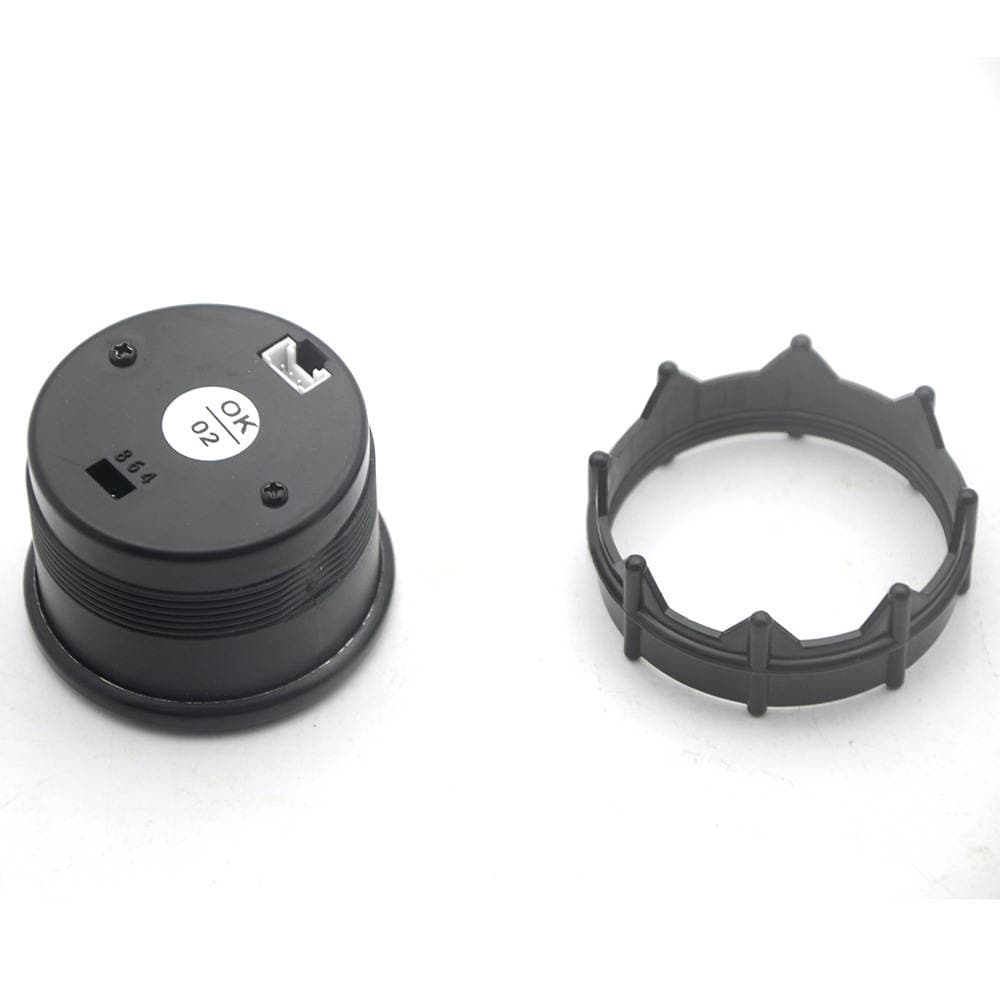 2-inch 52MM digital LED blue light air-fuel ratio meter modified car instrument with oxygen sensor 0-1V 3