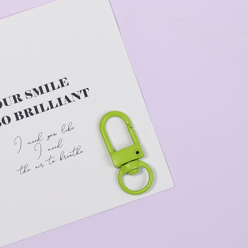 Light green door buckle