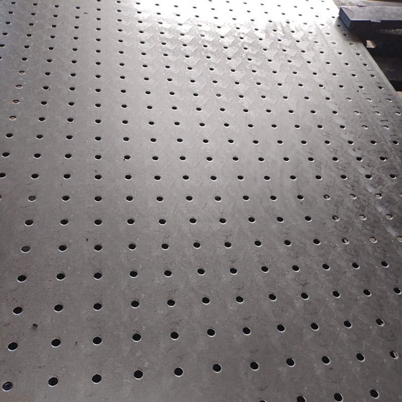Perforated mesh, perforated sieve plate, straight hole perforated filter plate, metal sieve mesh, iron plate, curtain wall decorative perforated plate 2