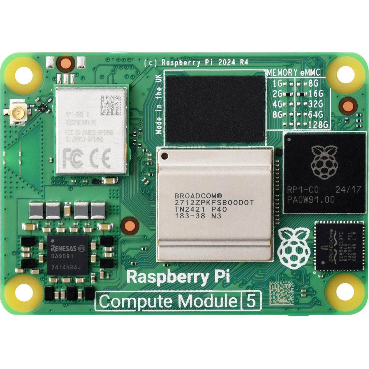 Raspberry Pi CM5 Hesablama Modulu Əsas Lövhəsi CM5104032 Dəsti 1