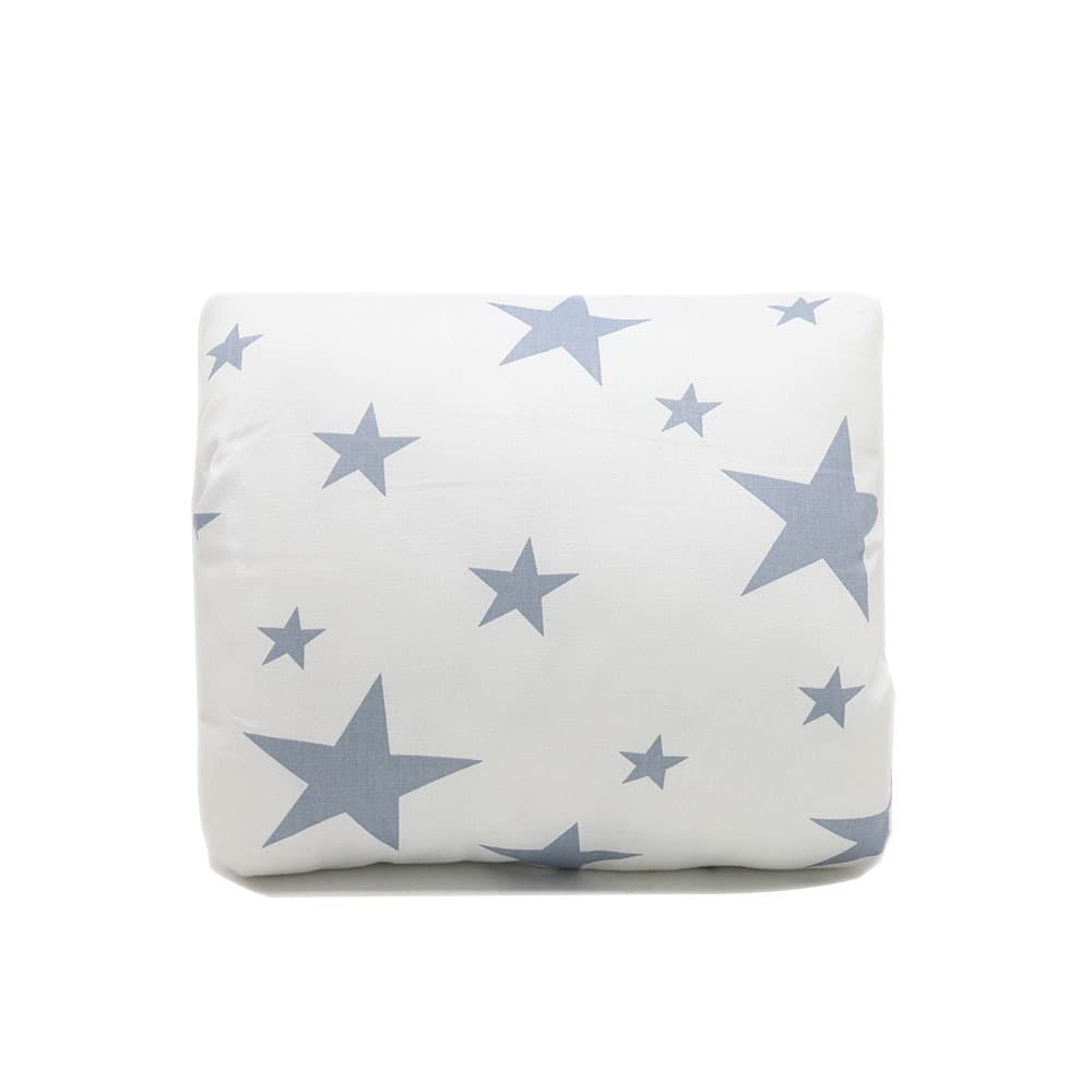 White background gray star