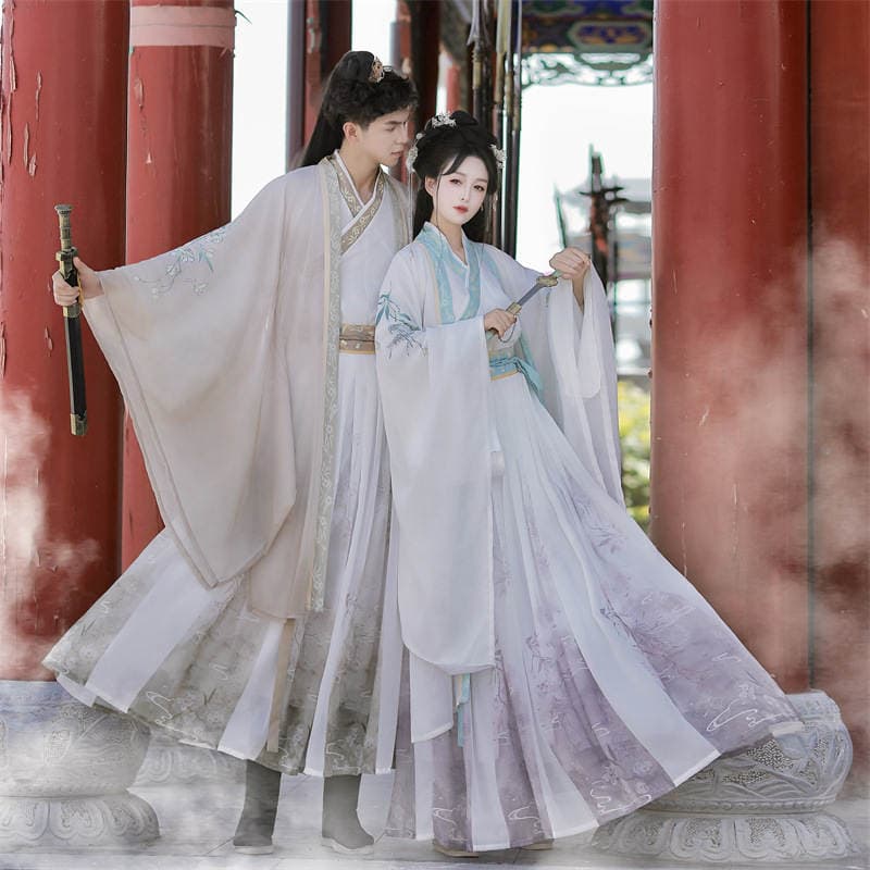 Han Yu Kui_Niao Ming Jianwai Original Hanfu for Men in the Style of the Wei and Jin Dynasties, 2026 New Model, Chinese Style Ancient Costume for Adults 5