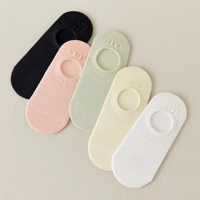Women's invisible mesh (10 pairs/pack of 5 colors mixed)