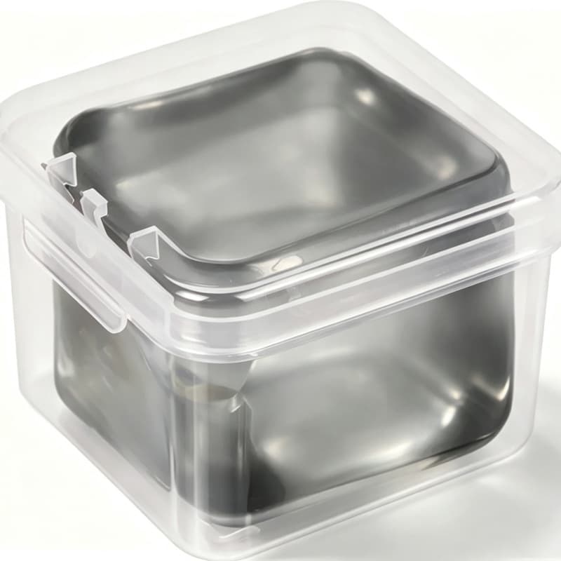 5.5 gray ice cubes [pp plastic box]
