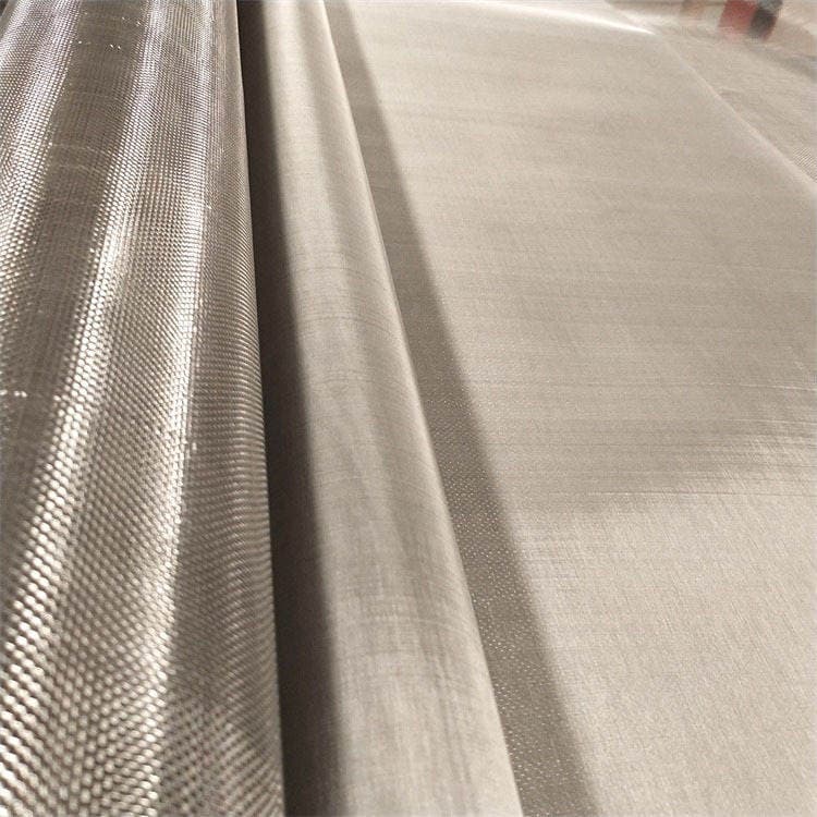 Plain weave 316 stainless steel mesh galvanized screen mesh filter mesh anti mosquito stainless steel window screen metal mesh 3