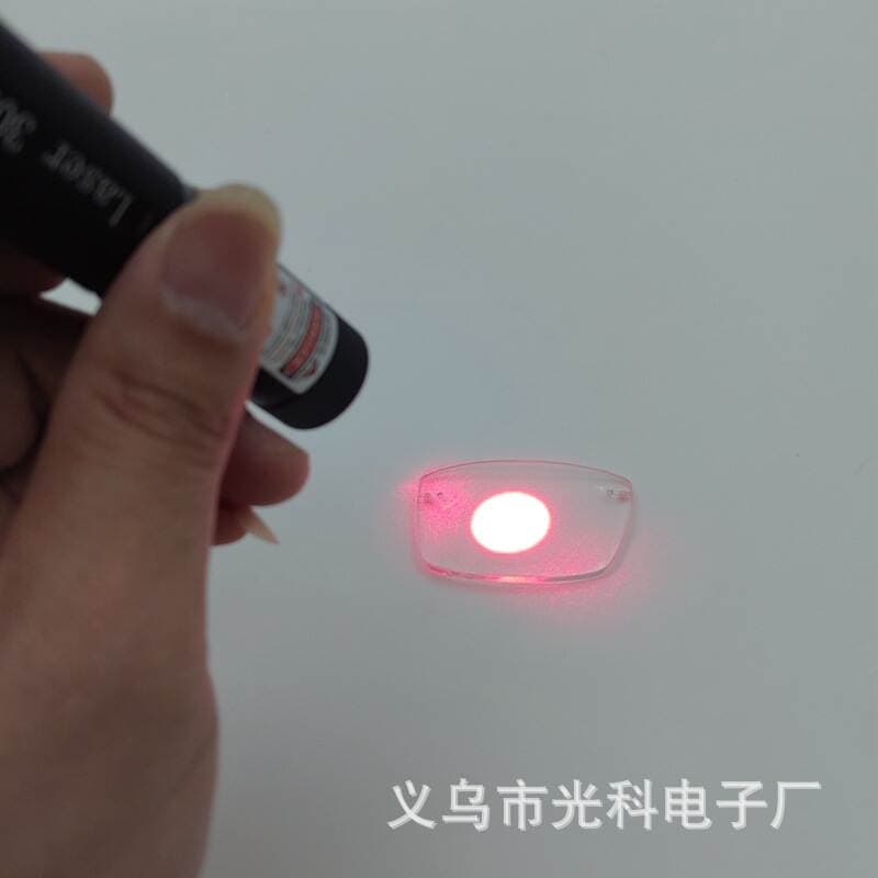 Eynək linzaları üçün qırmızı lazerli test cihazı 1