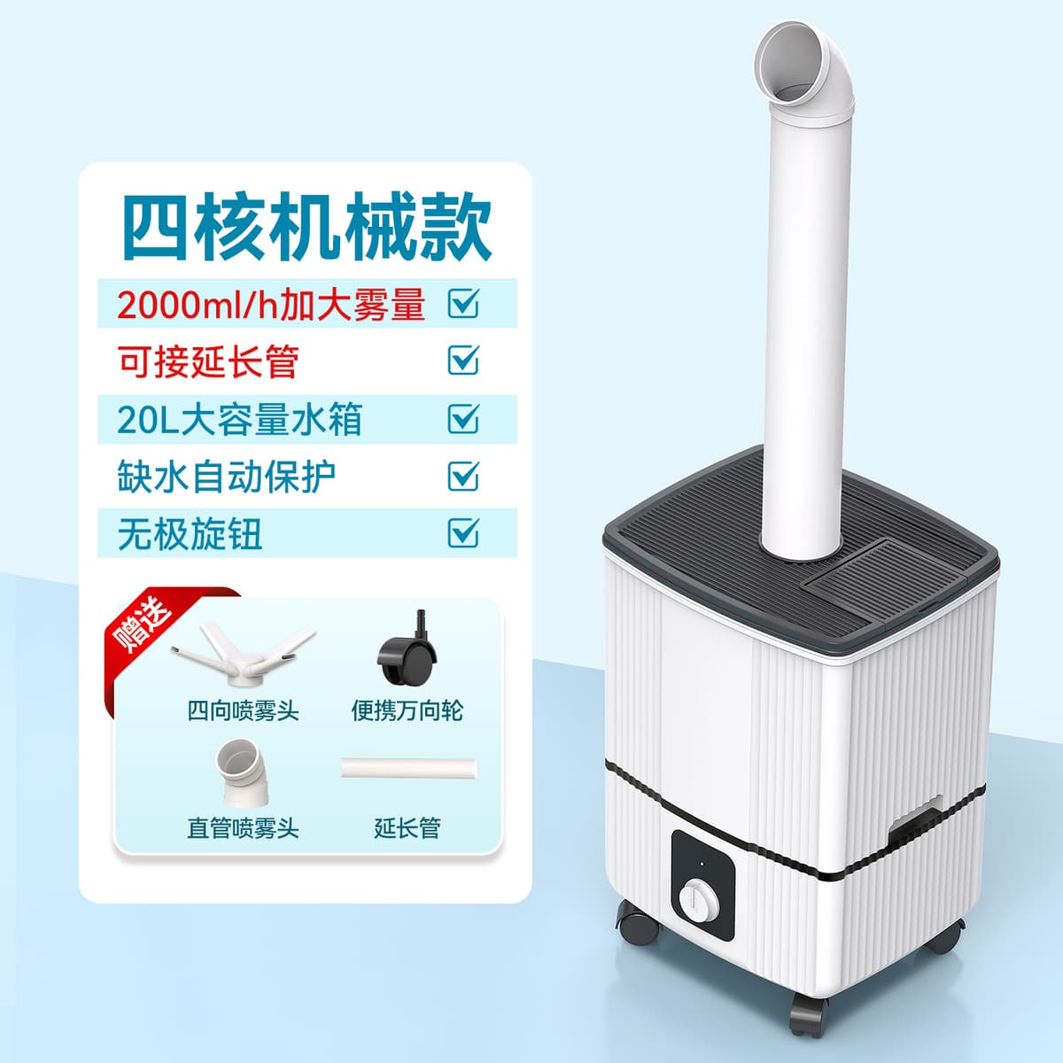 Quad-core mechanical model