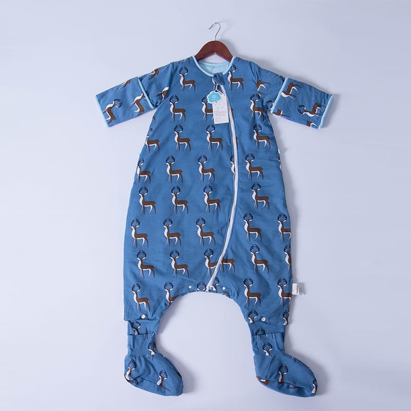 Deep blue elk | Detachable split-leg sleeping bag