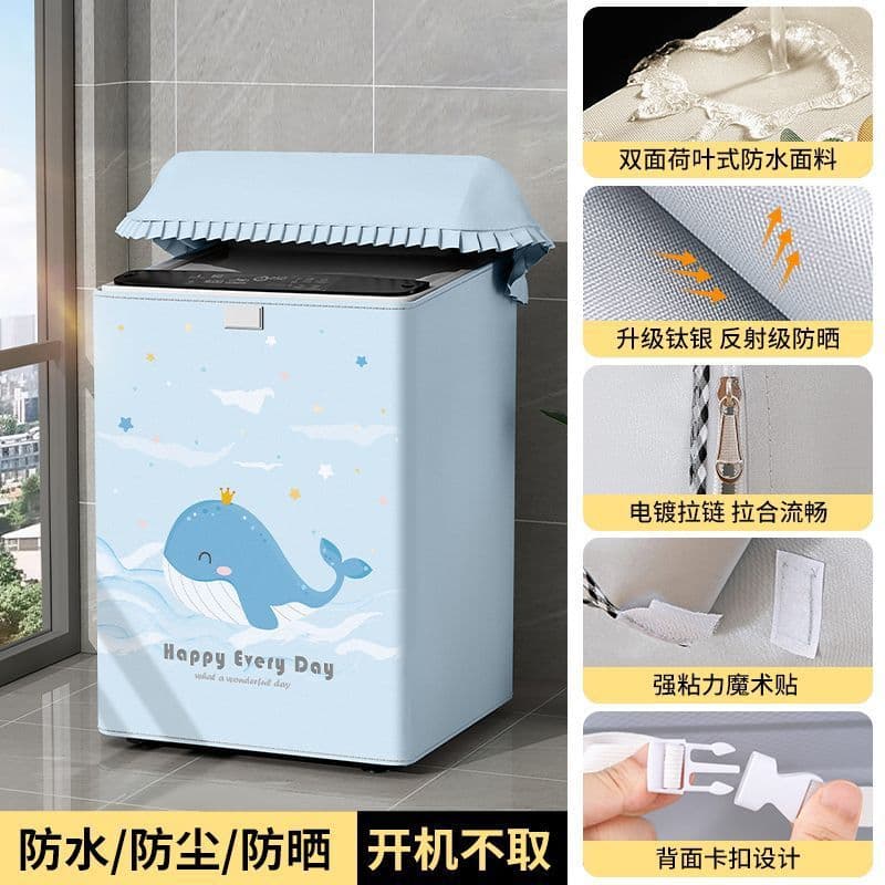 Cute whale丨double-sided silver丨waterproof and sun protection