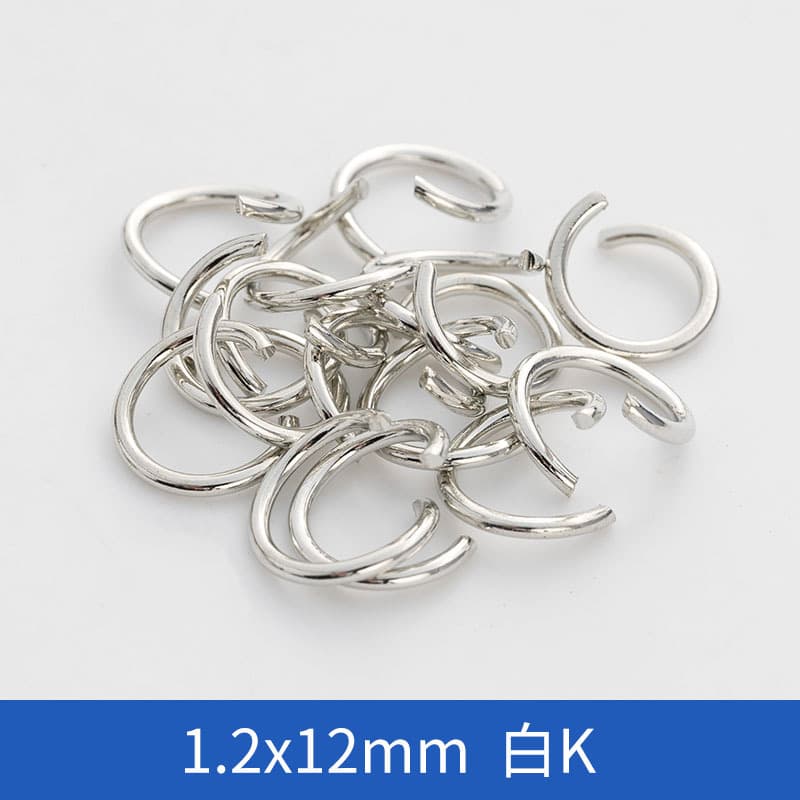 1.2*12mm nickel-free white k [100]