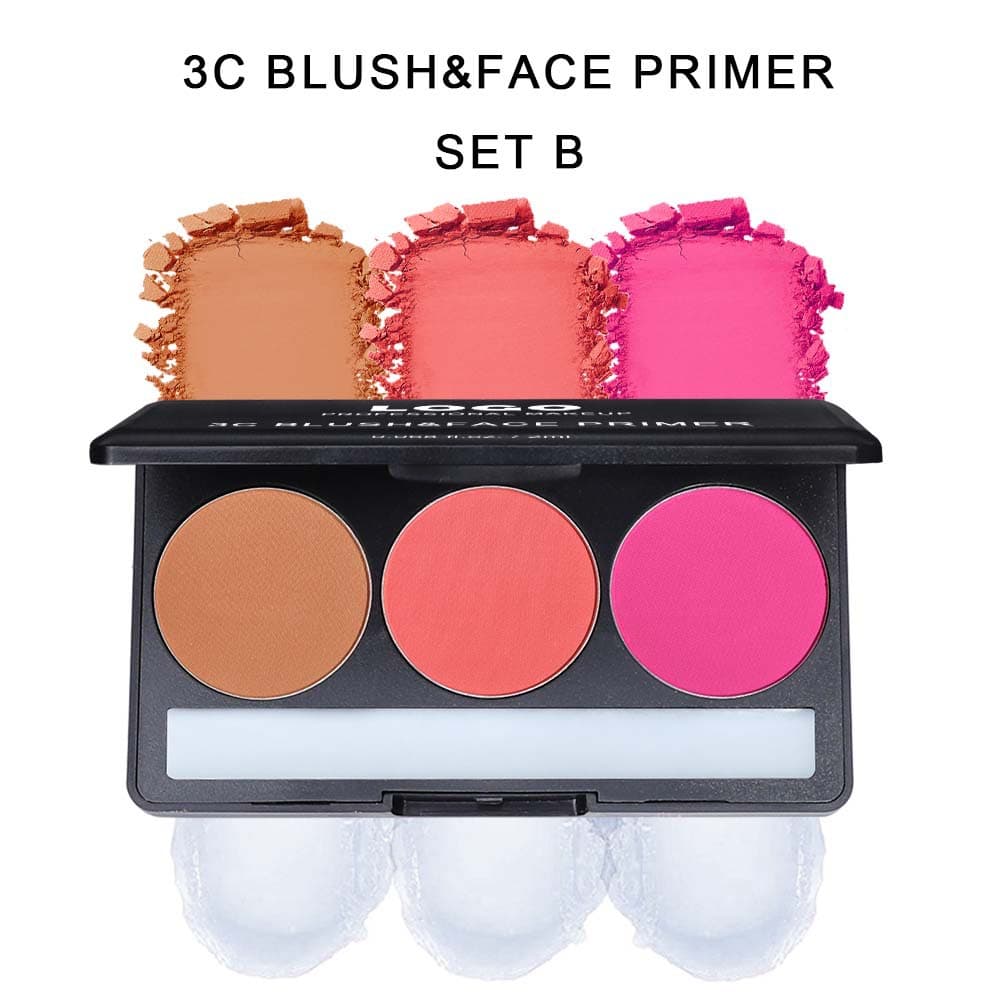 Three color blush palette #02