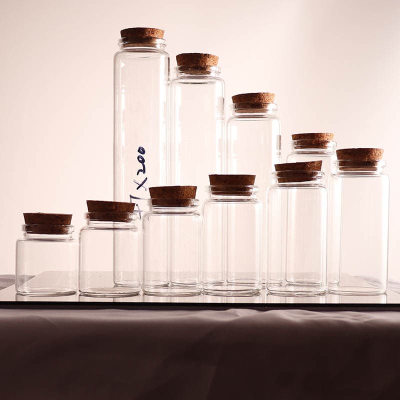 Wholesale diameter 47 bayonet tube bottle/glass sub-bottle/glass trial bottle/drift bottle glass medicine powder bottle 4