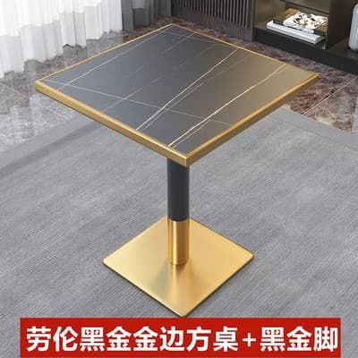 Gold-covered lauren black gold 60 square meters + black gold stainless steel feet