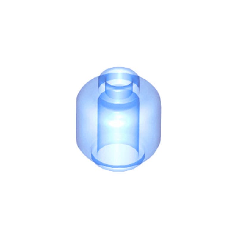 45 transparent blue