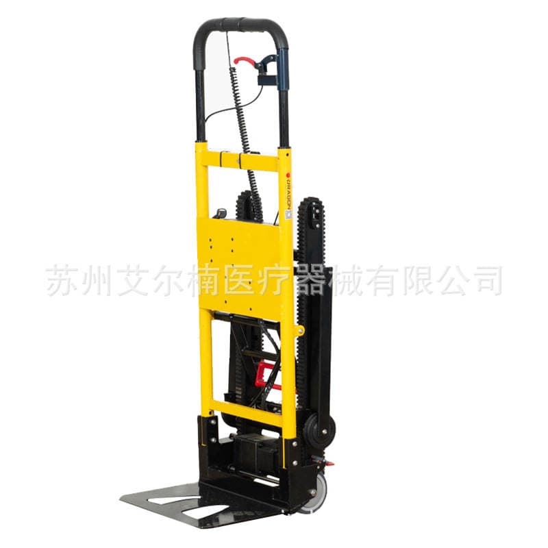 Manufacturer's Ready-Stock Tracked Stair-Climbing Cart, Foldable Electric Stair Climber for Furniture and Building Materials 5
