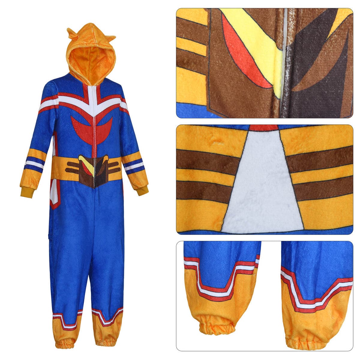 Two-Dimensional Cartoon One-Piece Pajamas, Parent-Child Performance Costumes, Couple's Funny Home Clothes, Anime-Style Cosplay Outfits 4