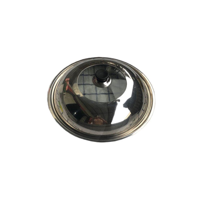 ✅ Stainless Steel Pot Lid for Home Use, 30-40cm Wok Lid Set, Universal Non-Magnetic Glass Pot Lid 5