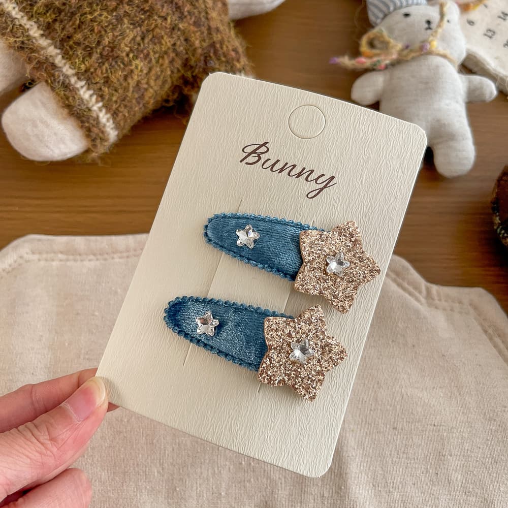 2# blue water drop bb clip