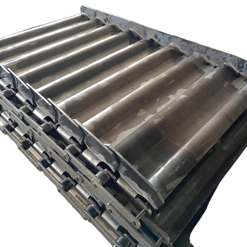 Carbon Steel Scale Plates, Sand and Stone Ore Ton Bags, High-Temperature Resistant Conveyor Lines, Mining and Metallurgy Conveyor Accessories, Heavy-Duty Phosphorus Plates, Chain Plates 5