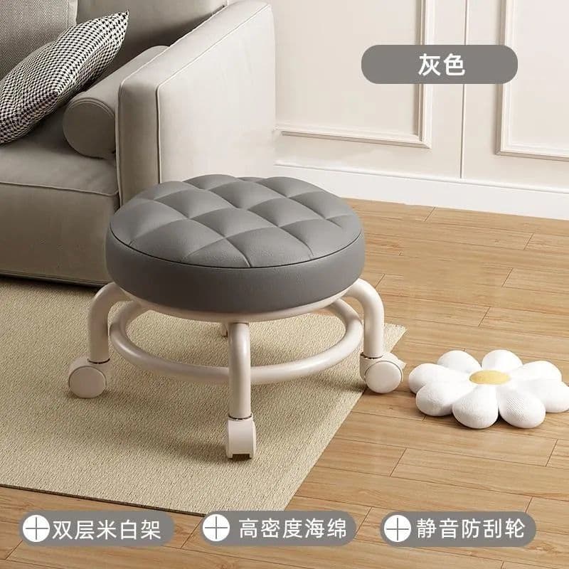 Gray [pp material-comfortable cushion] + universal wheel