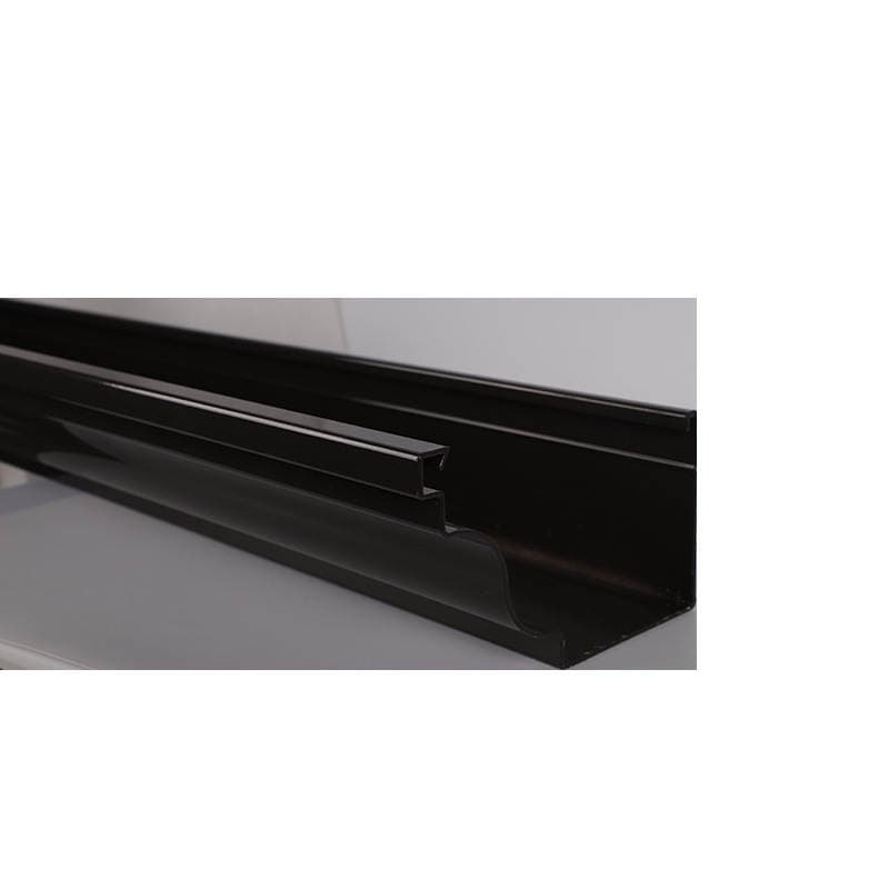 Aluminum Alloy Gutter Rain Gutter Manufacturer Wholesale Gutter Square Downspout Drainage System Exterior Wall Rain Drainage Pipe 5