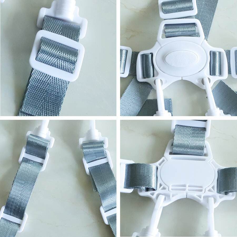 New Nylon Webbing 5-point Children's Dining Chair with 5-point Children's Strap Dining Chair with 5-point Children's Strap 3