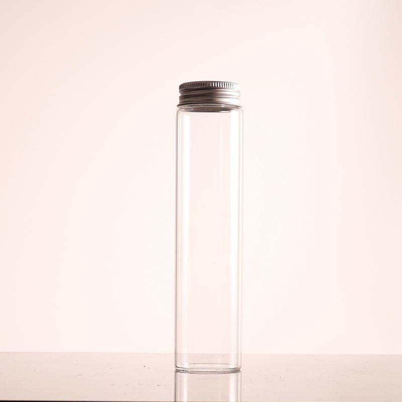 37 Diameter High Borosilicate Tube Bottle Screw Top Glass Bottle Food Packaging Bottle Transparent Candy Bottle Capsule Chinese Herbal Bottle 2