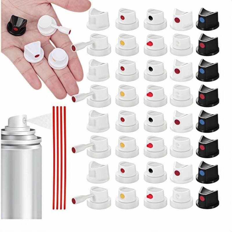 Cross-Border Supply of Graffiti Spray Paint Nozzle Accessories, Aerosol Spray Nozzles, Cleaning Agent Spray Nozzles 1