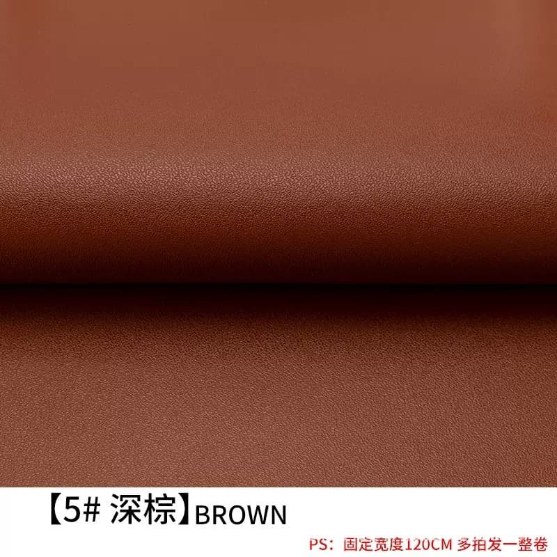 Lambskin pattern dark brown